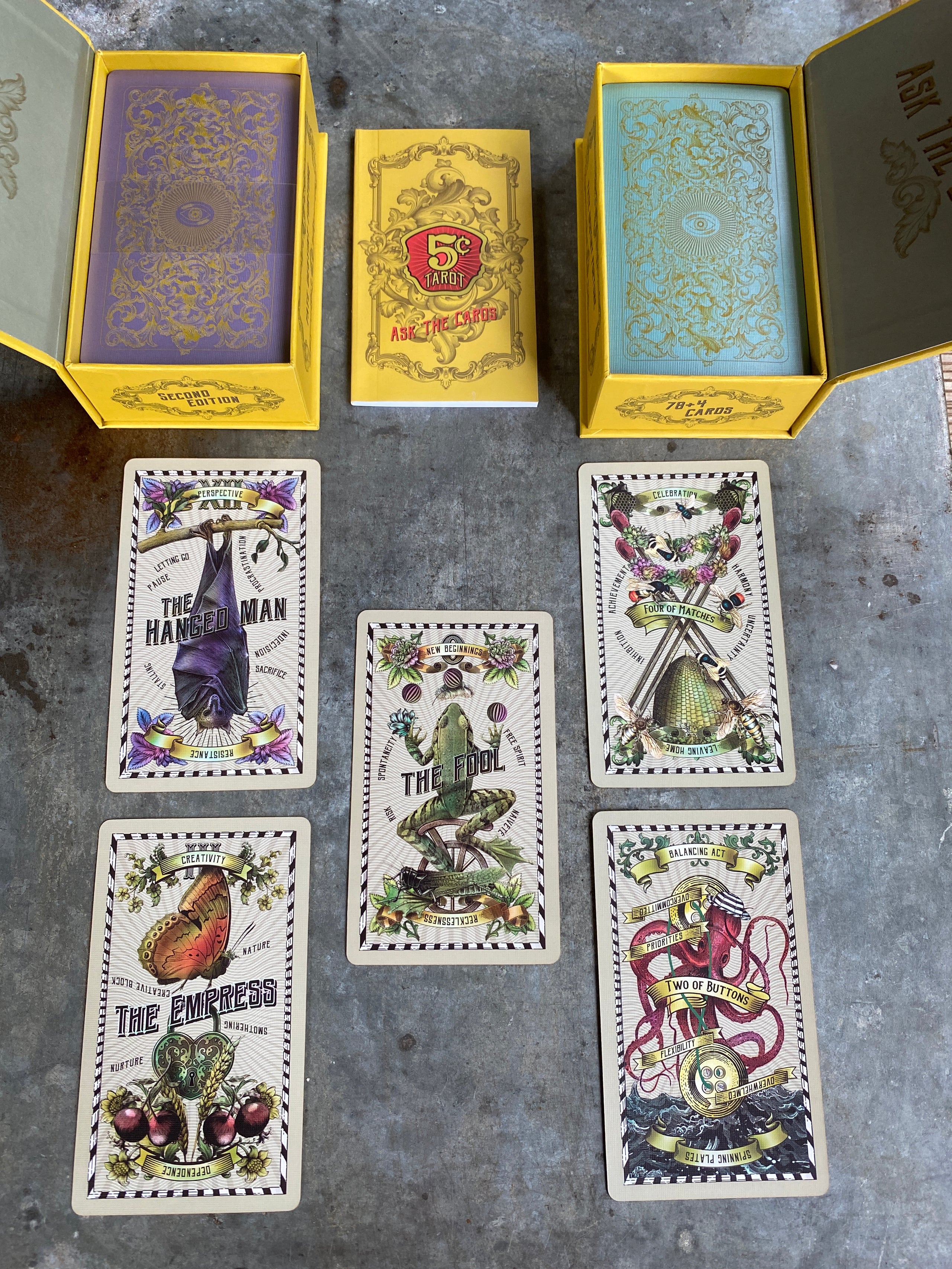 5-cent Tarot Lavender | Solstice | Whispering Stones
